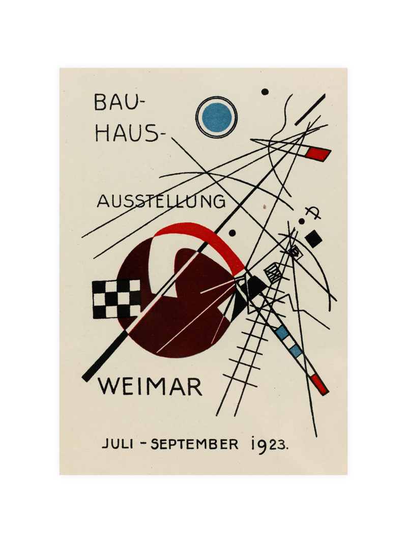 Bauhaus Exhibition 1923 Poster