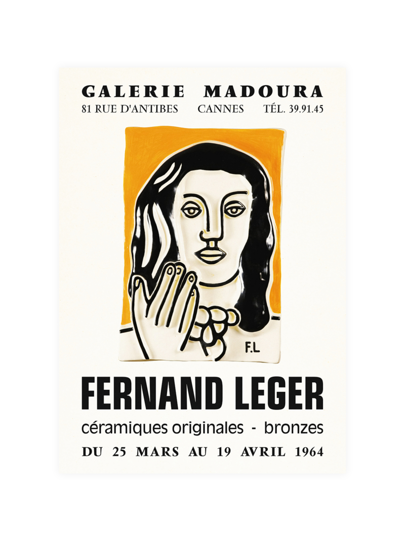 Leger Galerie Exhibition 1964 Poster