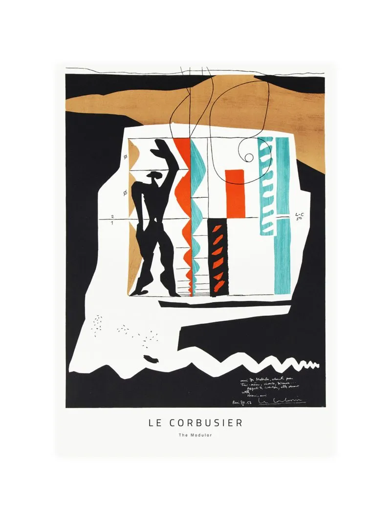 Le Corbusier Modulor Poster