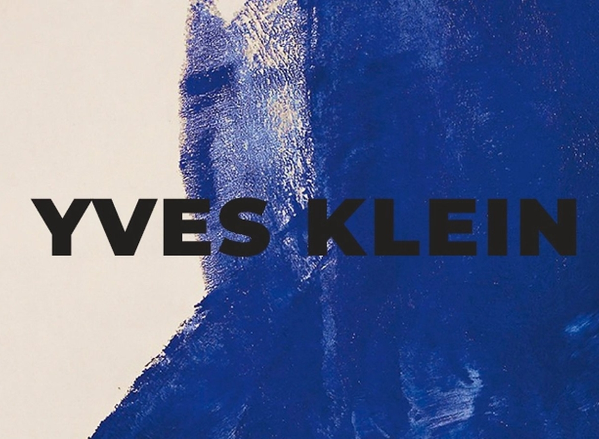Yves Klein Anthropometry Princess Helena. A Cosmic Embrace with Blue Yves Klein Anthropometry Princess Helena. A Cosmic Embrace with Blue